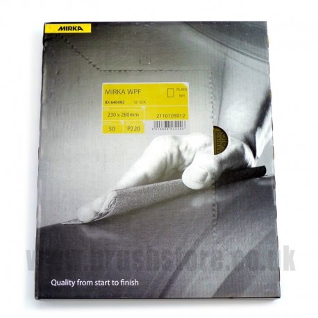 Wet & Dry Glasspaper 120 Medium Grit