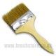 4” Glassfibre Resin Brush with Wooden Handle